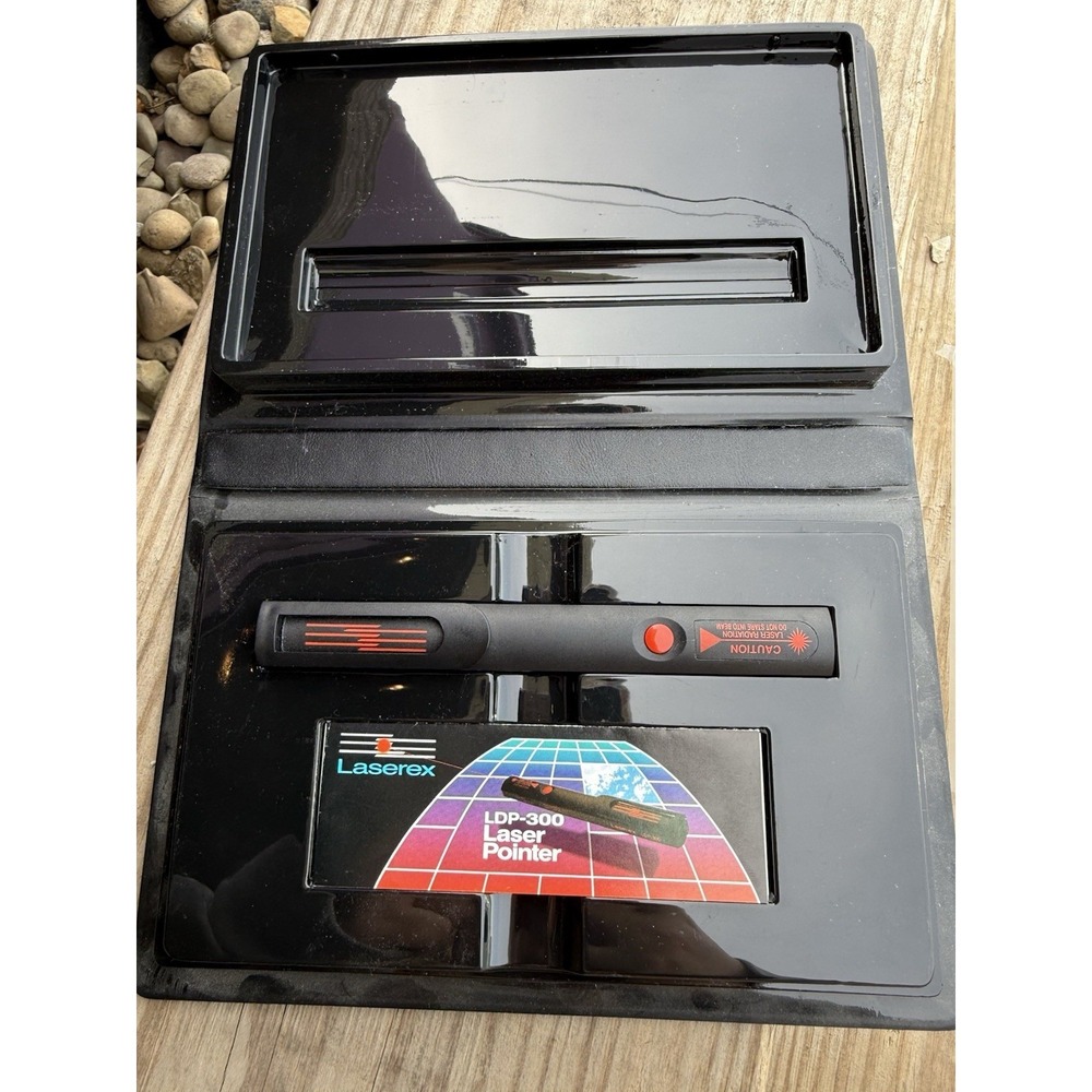 Laserex LDP-300 Laser Pointer Complete‎ In Box W Manual
